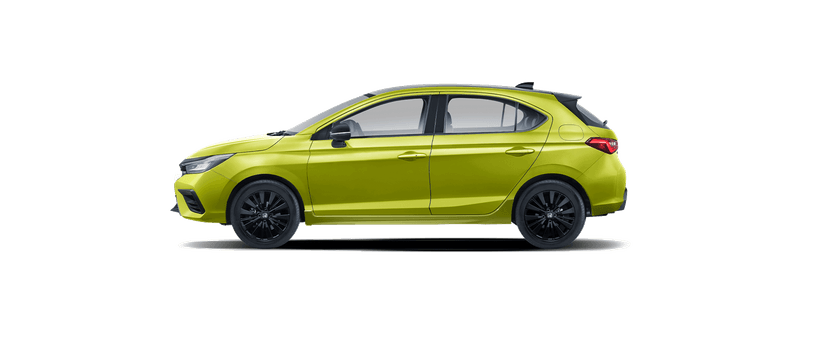 Honda City Hatchback RS Electric Lime Metallic Two Tone